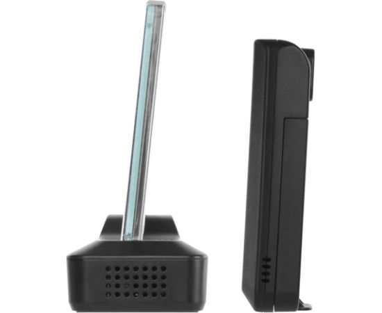 Emos Bezvadu digitālā meteoroloģiskā stacija ar āra sensoru, melna Meteoroloģiskās stacijas