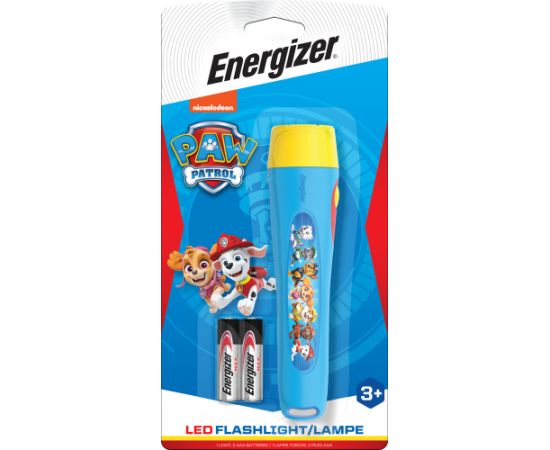 Energizer Paw Patrol LED dzeltens un zils lukturītis 2xAA 15lm Lukturi 