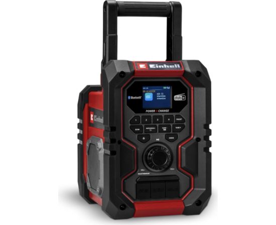 Radio Einhell TE-CR 18 Li DAB+/FM/BT; 18 V (bez akumulatora un lādētāja) Celtniecības Lukturi un radio