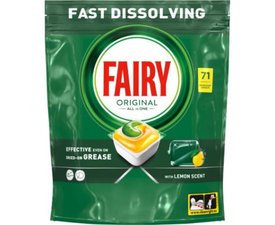 Trauku mazg.kapsulas FAIRY Ain1 Lemon, 71gb Очистка и химические вещества
