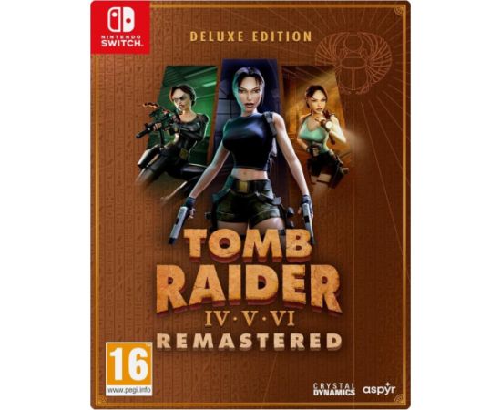 Aspyr NSW Tomb Raider IV-VI Remastered Starring Lara Croft - Deluxe Edition Игры для Nintendo