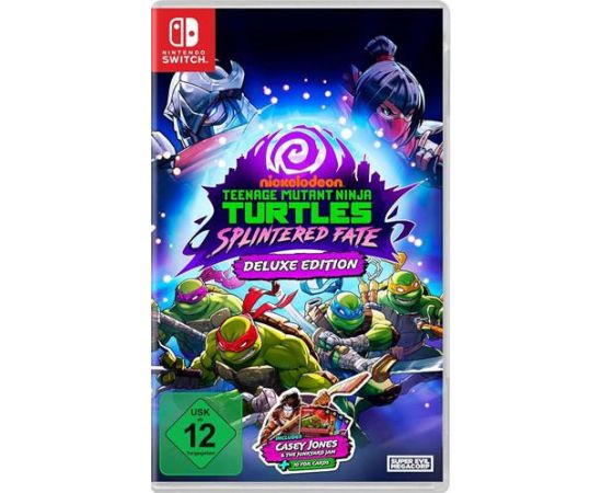 NSW Teenage Mutant Ninja Turtles Splintered Fate Deluxe Edition Switch video spēle Игры для Nintendo