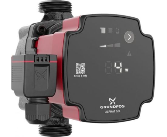 Sūknis Alpha1 GO 25-80 180 (93074179) Grundfos Ūdens un cirkulācijas sūkņi