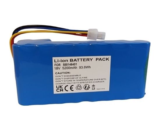 Extradigital Power Tool Battery HUSQVARNA 588146401, 18V, 5.2Ah, Li-ion Akumulatori