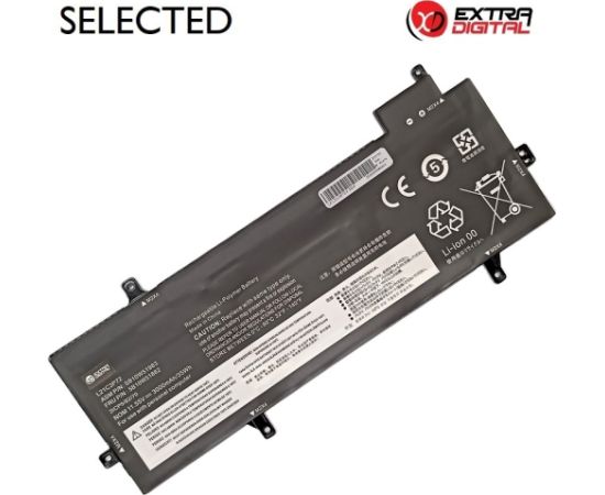 Extradigital Notebook Battery LENOVO L21C3P72, 3000mAh, Extra Digital Selected Portatīvo datoru baterijas