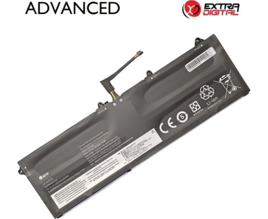 Extradigital Notebook Battery LENOVO L21M4PD8, 4350mAh, Extra Digital Advanced Portatīvo datoru baterijas