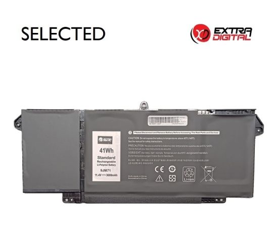 Extradigital Аккумулятор для ноутбука DELL 9JM71, 3600mAh, Extra Digital Selected Portatīvo datoru baterijas