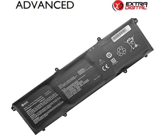 Extradigital Аккумулятор для ноутбука ASUS C31N2105, 4100mAh, Extra Digital Advanced Portatīvo datoru baterijas