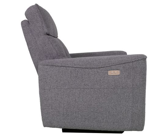 Recliner armchair BOSCO with electric mechanism, grey Recliner armchair BOSCO with electric mechanism, grey