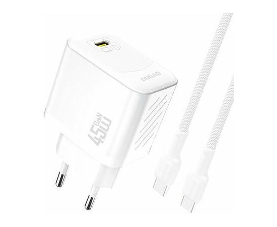 Dudao   A28C 45W GaN + kabel USB-C White