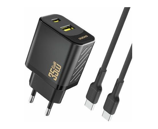 Dudao   A27 MaxC 35W GaN + kabel USB-C Black