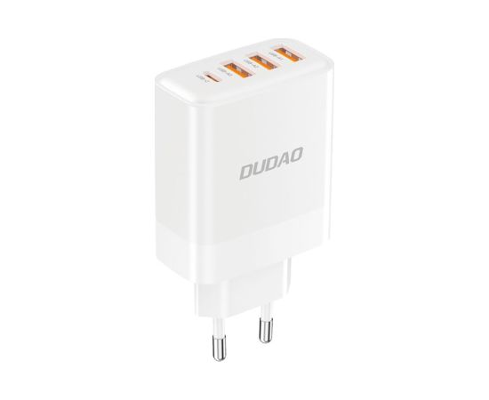 Dudao   Dudao A5HEU network charger 3x USB-A 1x USB-C PD20W - white Dudao   Dudao A5HEU network charger 3x USB-A 1x USB-C PD20W - white