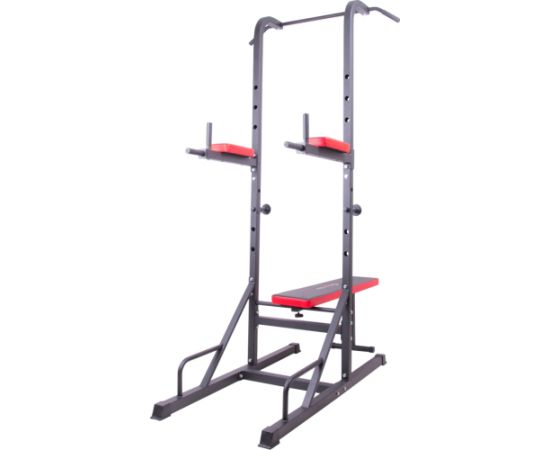 Hanteļu komplekts ar dip staciju inSPORTline Power Tower 3-50 kg Vingrošanas statīvi