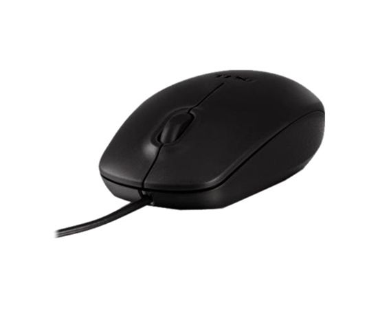 Dell Optical Mouse MS116 Cable, Black, USB 2.0, Black