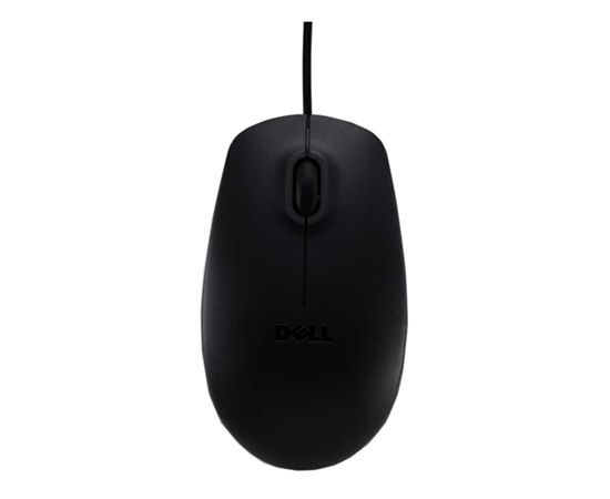 Dell Optical Mouse MS116 Cable, Black, USB 2.0, Black