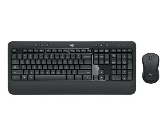 Logitech MK540 ADVANCED Wireless Keyboard and Mouse Combo, Black, US