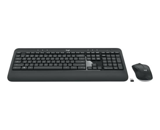 Logitech MK540 ADVANCED Wireless Keyboard and Mouse Combo, Black, US