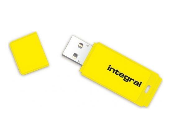 Integral USB Flash Drive NEON 32GB USB 2.0 - Yellow