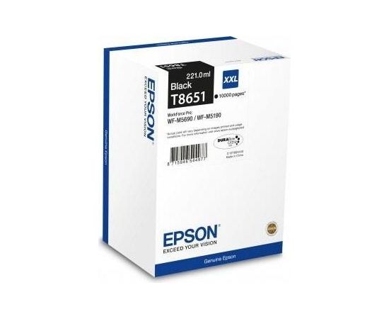 Ink Epson T8651 black 10K | WF-M5690DWF/WF-M5190DW