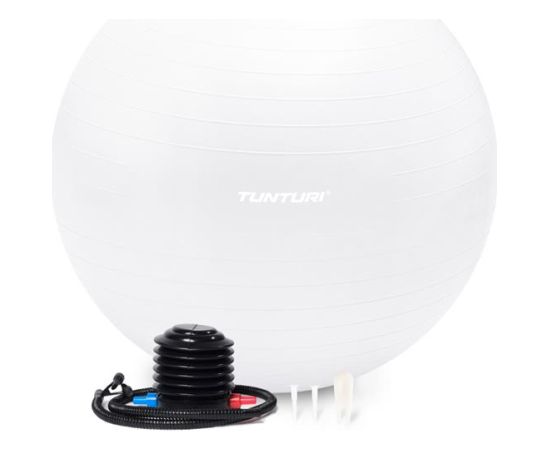 Tunturi Gymball 75cm, Off-white, Anti Burst Fitnesa bumbas