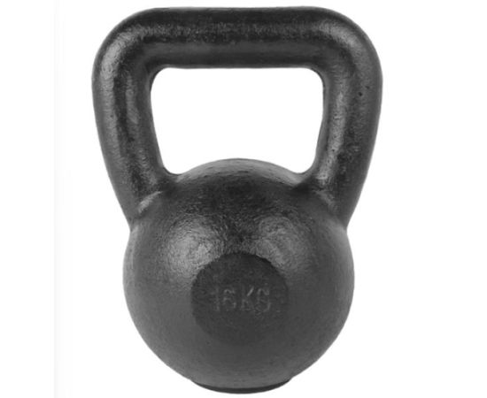 Tunturi Kettlebell Black 16kg Svaru ripas un stieņi
