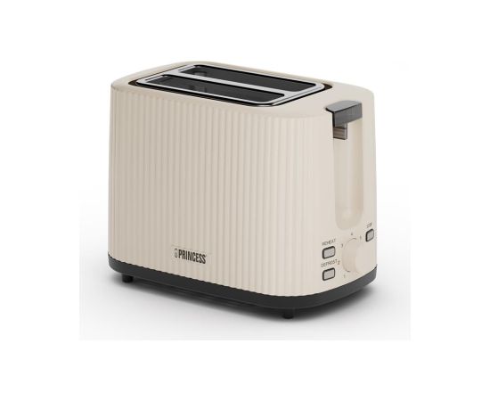 Princess Wave Toaster 142337 Power 930 W Number of slots 2 Housing material Plastic Beige Princess Wave Toaster 142337 Power 930 W Number of slots 2 Housing material Plastic Beige