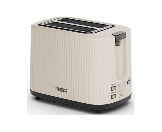 Princess Wave Toaster 142337 Power 930 W Number of slots 2 Housing material Plastic Beige