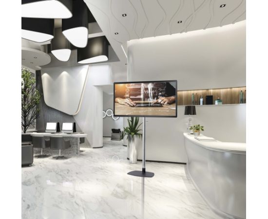 EDBAK STD01c-B Trolleys & Stands 40-75 " Maximum weight (capacity) 80 kg Black TV un monitoru stiprinājumi, kronšteini