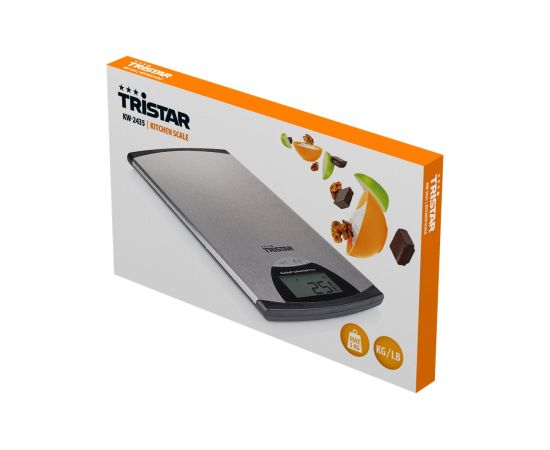 Tristar Kitchen scale KW-2435 Maximum weight (capacity) 5 kg Metallic Кухонные весы