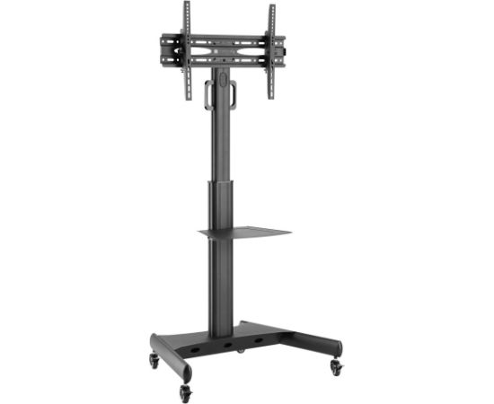 Techly Trolley Floor Support with Shelf LCD TV/LED 32-65"