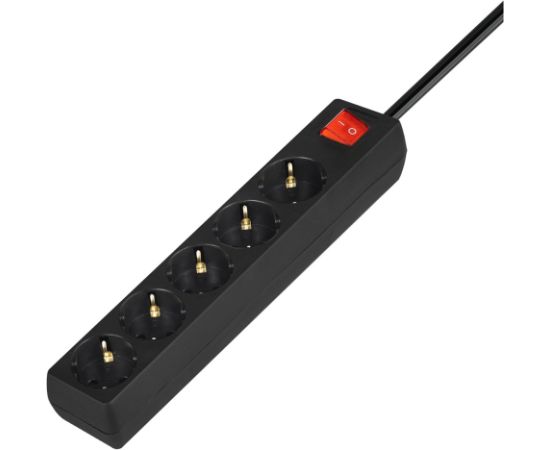 SAVIO LZ-15 Schuko Power Strip, 5 Sockets, 5 m