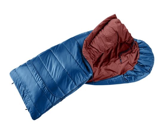 Śpiwór dziecięcy Deuter Starlight SQ (130-170 cm) - nightblue/redwood Спальные мешки
