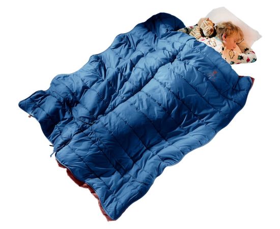Śpiwór dziecięcy Deuter Starlight SQ (130-170 cm) - nightblue/redwood Спальные мешки