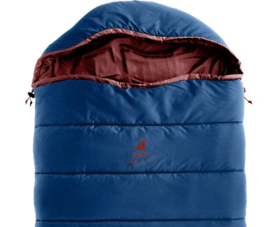Śpiwór dziecięcy Deuter Starlight SQ (130-170 cm) - nightblue/redwood Спальные мешки