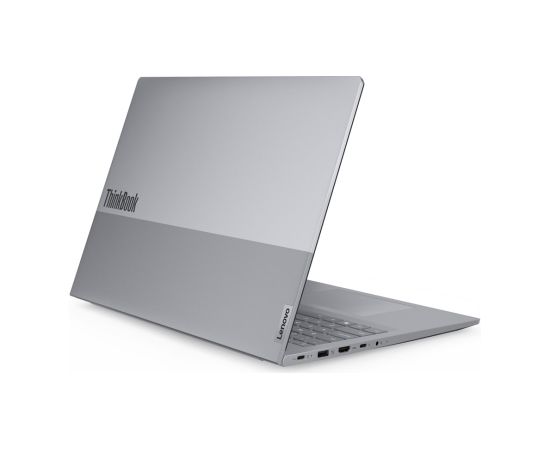 Lenovo ThinkBook 16 G8 IRL Intel Core 7 240H Laptop 40.6 cm (16") WUXGA 16 GB DDR5-SDRAM 512 GB SSD Wi-Fi 6E (802.11ax) Windows 11 Pro English Grey Portatīvie datori