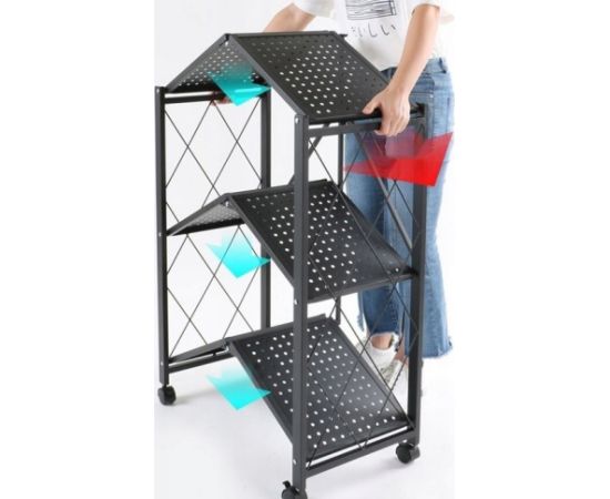 Top E Shop Topeshop REGAŁ FS005 garden tool storage rack Freestanding Galvanized steel Akumulatori