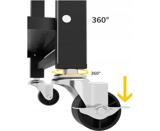 Top E Shop Topeshop REGAŁ FS005 garden tool storage rack Freestanding Galvanized steel Akumulatori