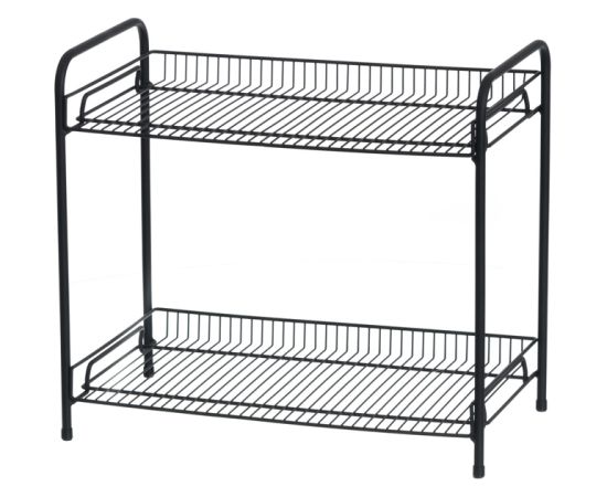 Apavu plaukts SIMPLE 45x25xH40cm melns