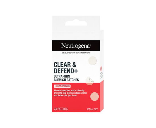 Neutrogena Clear & Defend+ Blemish Patches - Ultratenké náplasti na nedokonalosti pleti Smaržas - NESAKĀRTOTS