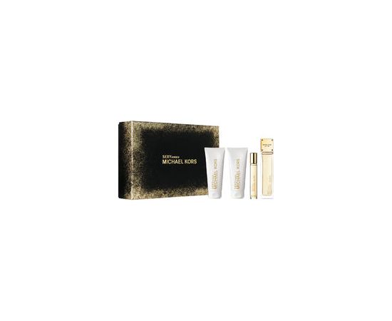 Michael Kors Sexy Amber Gift Set EDP 100 ml, shower gel 100 ml, body lotion 100 ml and miniature EDP 10 ml 100ml