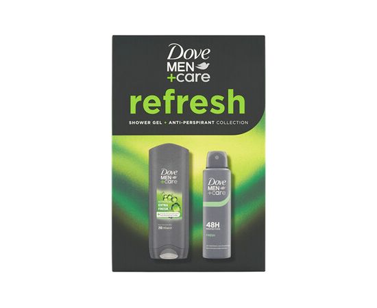 Dove Men Refresh Body Care Set - Dárková sada tělové péče Smaržas - NESAKĀRTOTS