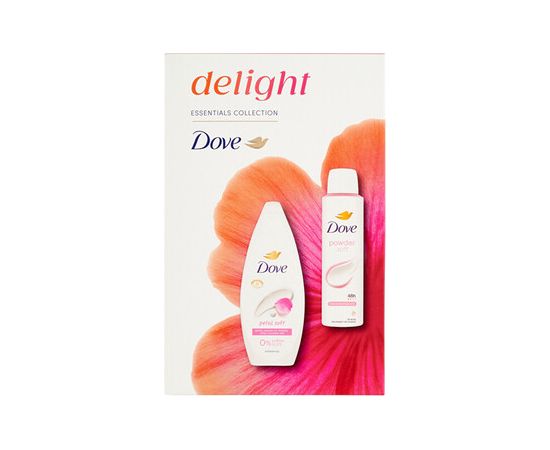Dove Delight Body Care Set - Dárková sada péče o tělo Smaržas - NESAKĀRTOTS