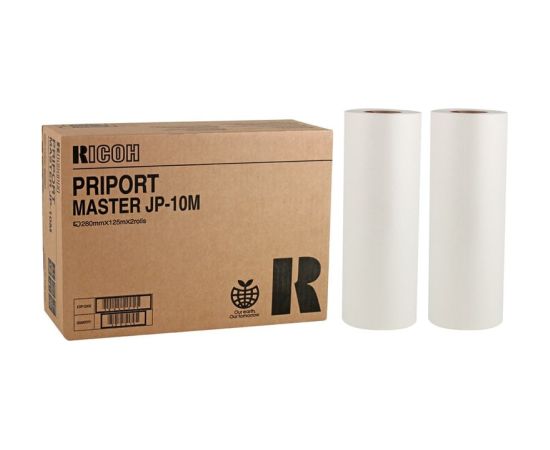Ricoh Priport Master JP-10M (893027) (2 ROLLS/pack) 280x125mm Digital Duplicator Supplies