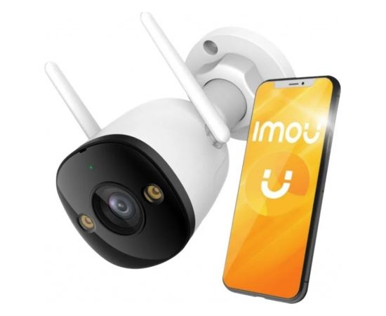 Imou Bullet 3, Smart full color night vision Wi-Fi IP camera, 5MP, 1/3" progressive CMOS, H.265/H.26 Video novērošanas kameras