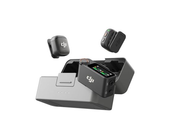 DJI Mic 3 Advanced Mini Wireless Microphone + Charging Case Citi kameru aksesuāri 