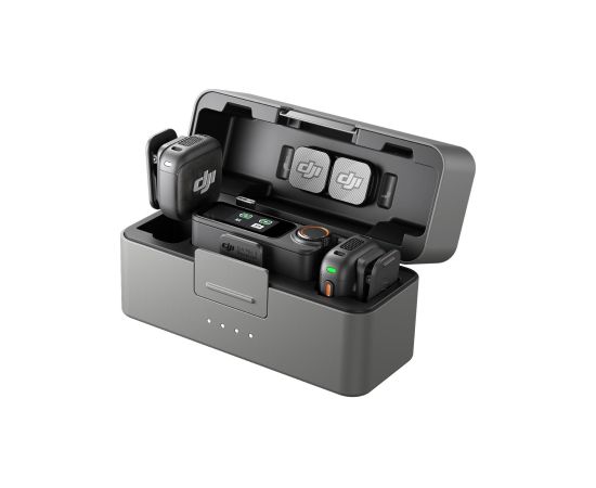 DJI Mic 3 Advanced Mini Wireless Microphone + Charging Case Citi kameru aksesuāri 