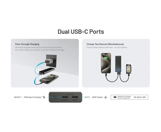 POWER BANK 10000MAH/CARBO 10000 G2 BLUE NITECORE Power-банки