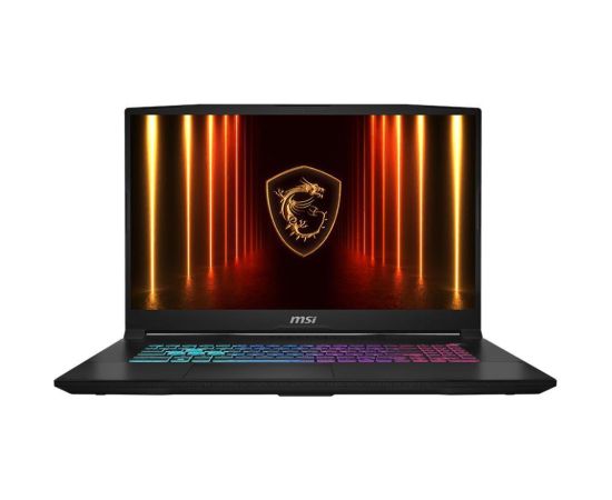 Notebook MSI Katana 17 HX B14WGK CPU  Core i9 i9-14900HX 2200 MHz 17.3" 2560x1440 RAM 32GB DDR5 SSD 1TB NVIDIA GeForce RTX 5070 8GB ENG Windows 11 Home Black 2.7 kg KATANA17HXB14WGK-049NL Ноутбуки