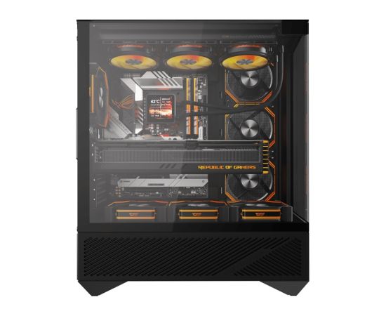 Darkflash DY460 computer case (Black) + 4 ARGB fans Darkflash DY460 computer case (Black) + 4 ARGB fans
