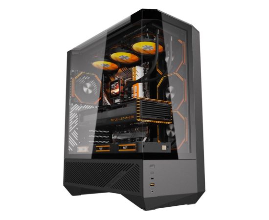 Darkflash DY460 computer case (Black) + 4 ARGB fans Darkflash DY460 computer case (Black) + 4 ARGB fans